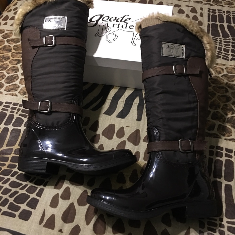 Goode Rider rubber boots